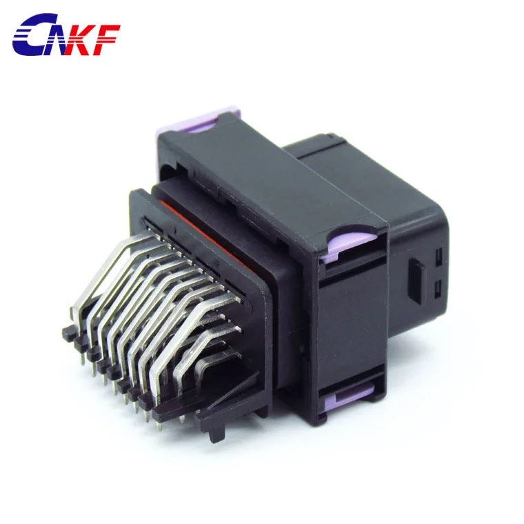 Ecu Series 24 Way Male/female Sealed Black Housing Fci Connectors Buy Ecu 24p Auto Waterproof