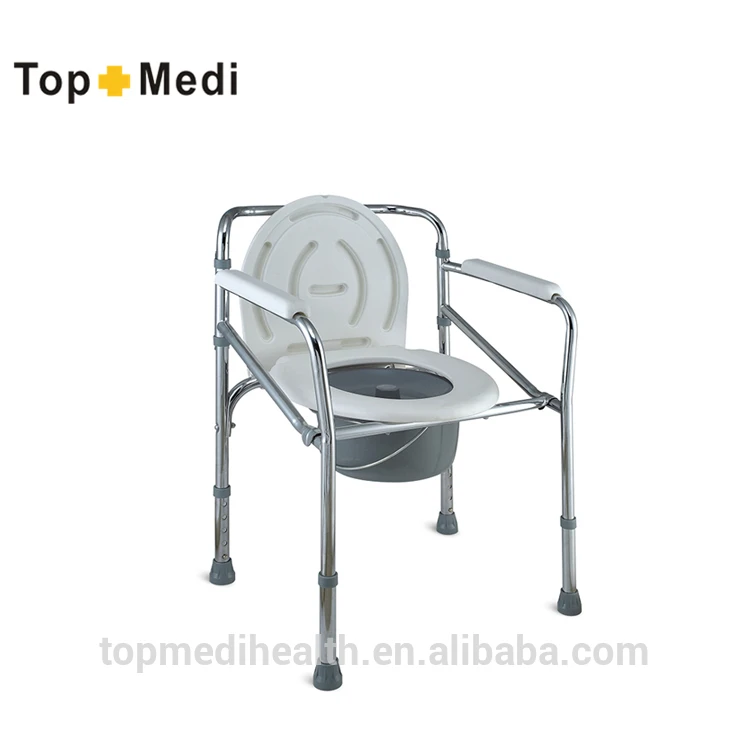 Folding Commode Chair With Wheels Buy Luxury Commode/ Commode Chair