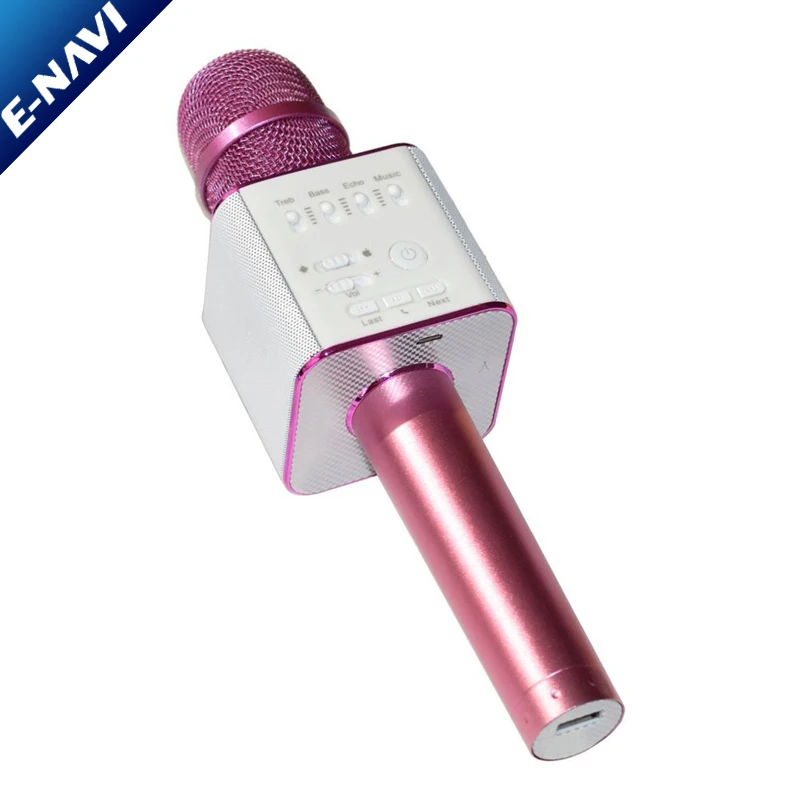 Best Selling Loud Handheld Wireless Karaoke Microphone Speaker for Home KTV Singing