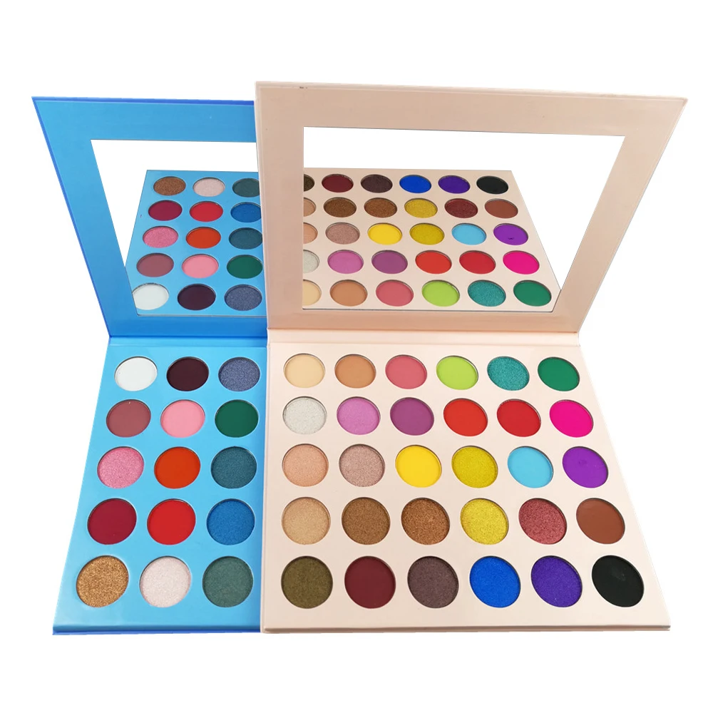 Custom Your Own Makeup Paper Palette With High Pigment Private Label 30