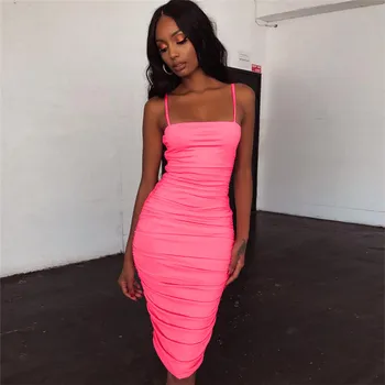 2019 Latest Design Fashion Sexy Women Spaghetti Strap Temperament ...