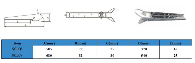 stainless steel 316 marine anchor bow roller for boat anchor JY90106