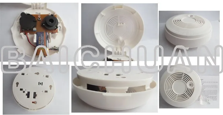 Speaker smoke detector