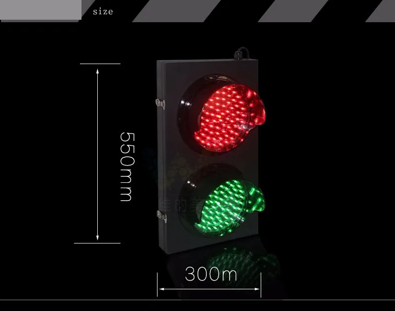 Shenzhen LED Toy Traffic Light Red and Green 200mm on Sale