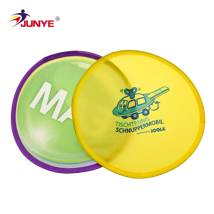 Nylon Customized Foldable Print Fabric Flying Disc Buy Nylon
