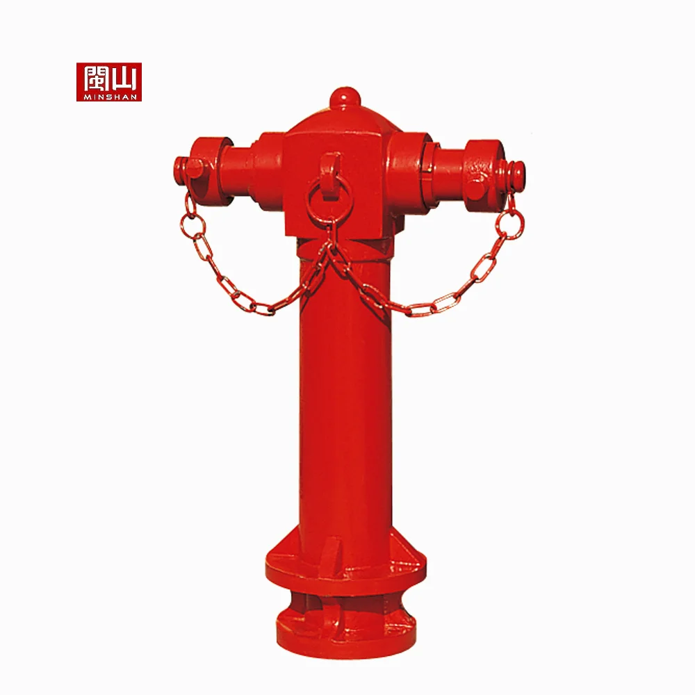 high quality wall mounted red steel fire hydrant
