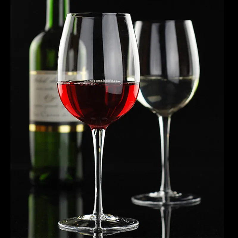 Haonai 750ml Round Red Wine Goblets Wine Glasses Red/white Wine Glasses Set on Glass Stem
