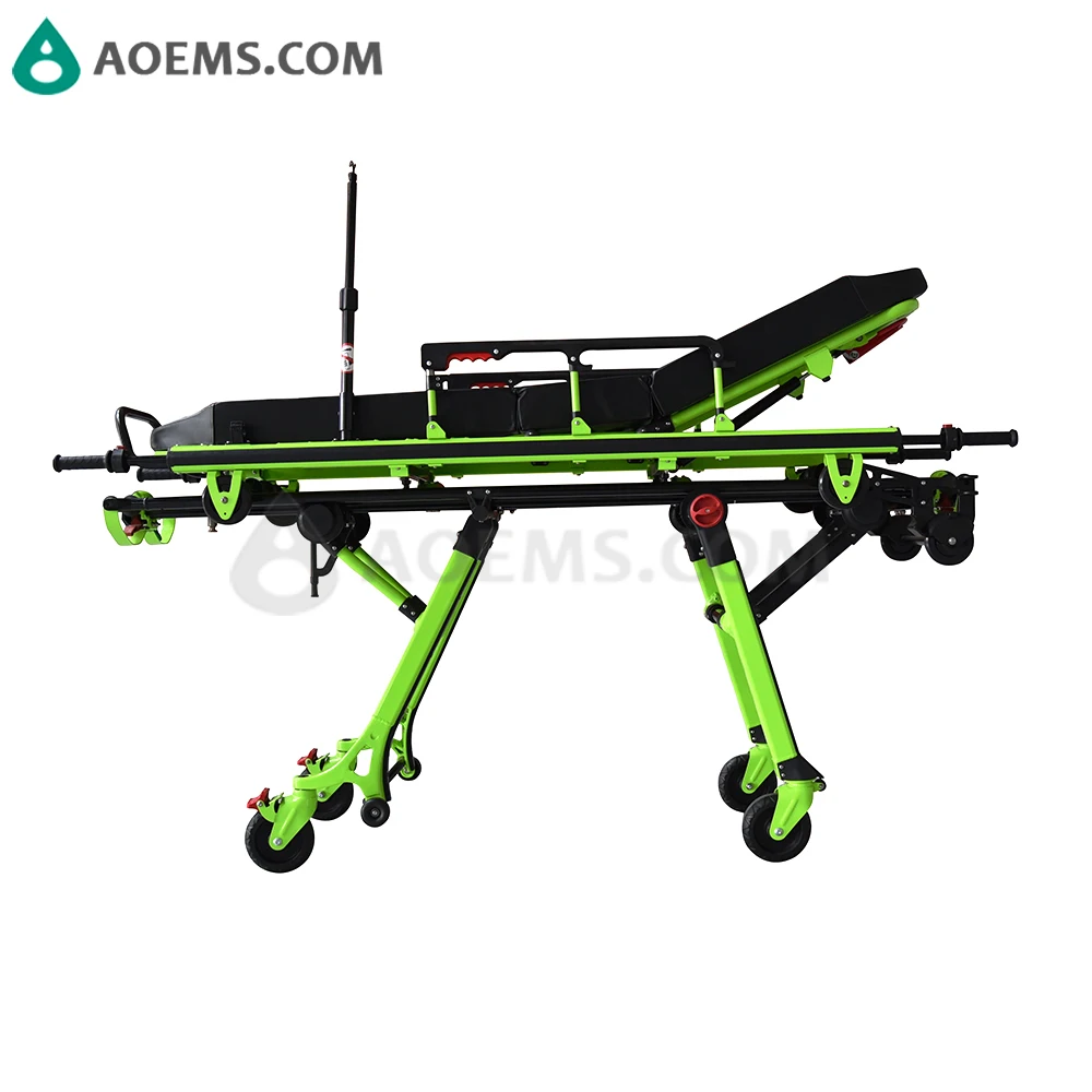 Good Quality Deluxe Air Medical Ambulance Collapsible Stretcher For Emergency Center Buy
