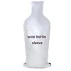 Ziplock bottom leakproof reusable wine bottle protector 3 pack bubble travel protective bag