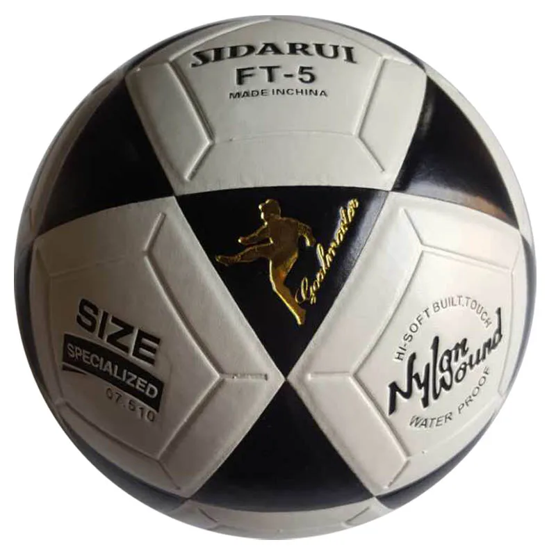 Official Size 5 Factory Soccer Ball Size 4 Leather Material Custom
