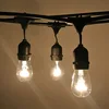 Outdoor waterproof E26 E27 light strings socket replacement glass bulb S14 spare bulb holiday Christmas tree garden decoration