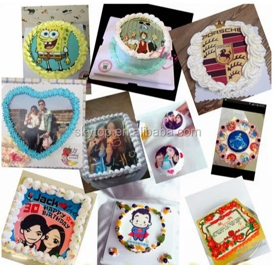 Edible Cake Toppers Made In Wafer Paper,Edible Ink,Cake Decoration