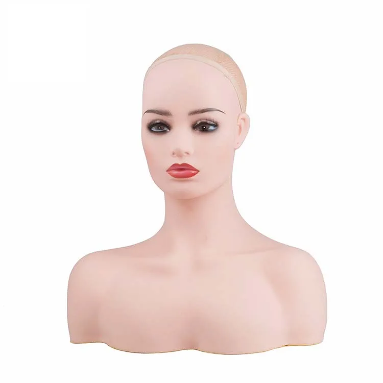 beautiful wholesale wig mannequin heads,barber mannequin head,bald