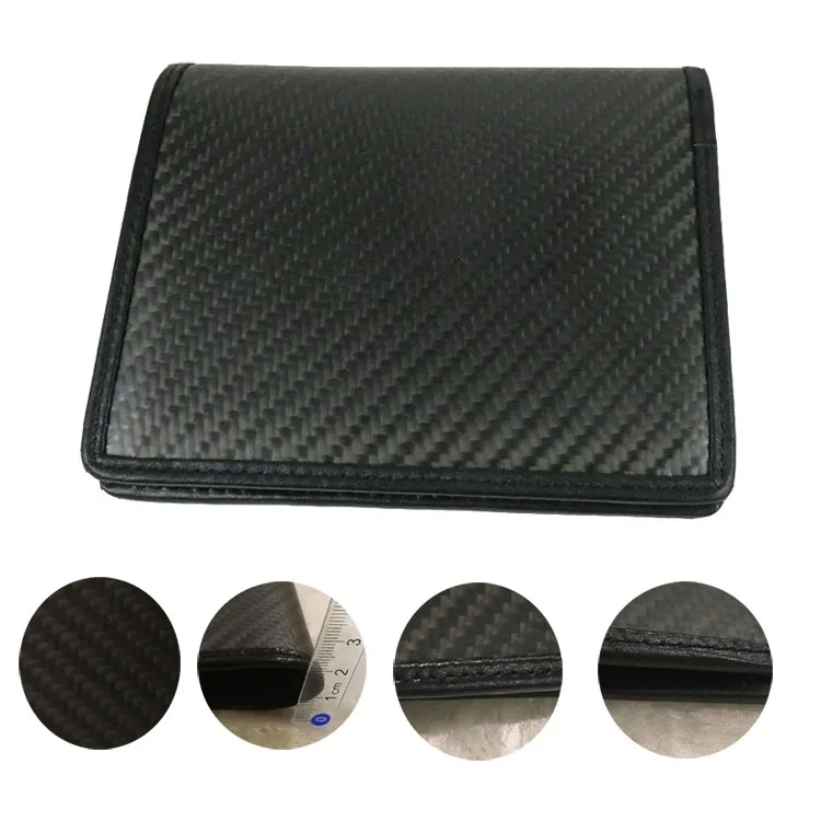 luxury carbon fiber wallet