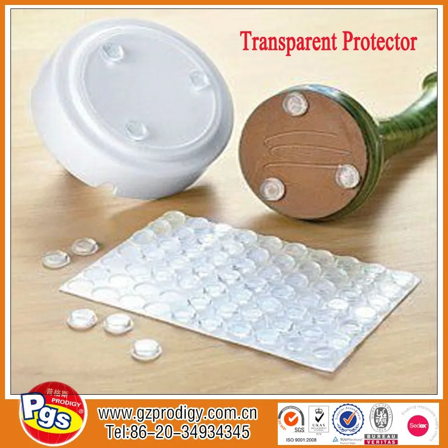 Self Adhesive Glass Rubber Transparent Table Glass Bumper Pad Buy Glass Bumper Pad,Self