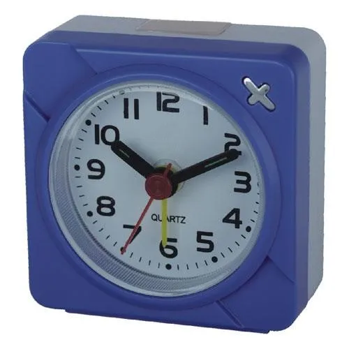 Snooze Light Mini Alarm Clock,Pretty Quiet Movement Travel Alarm Clock