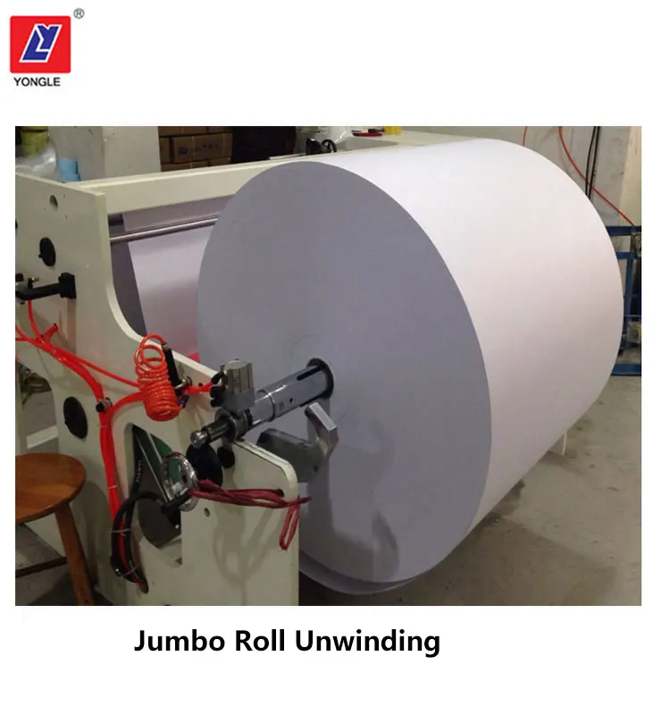 
automatic thermal paper roll rewinding slitter machine 