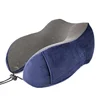 breathable comfortable u shape memory foam neck support travel pillow with eye mask