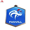 Heat Conduction Soft TPU Patch Fashionable Custom 3D Silicone Logo