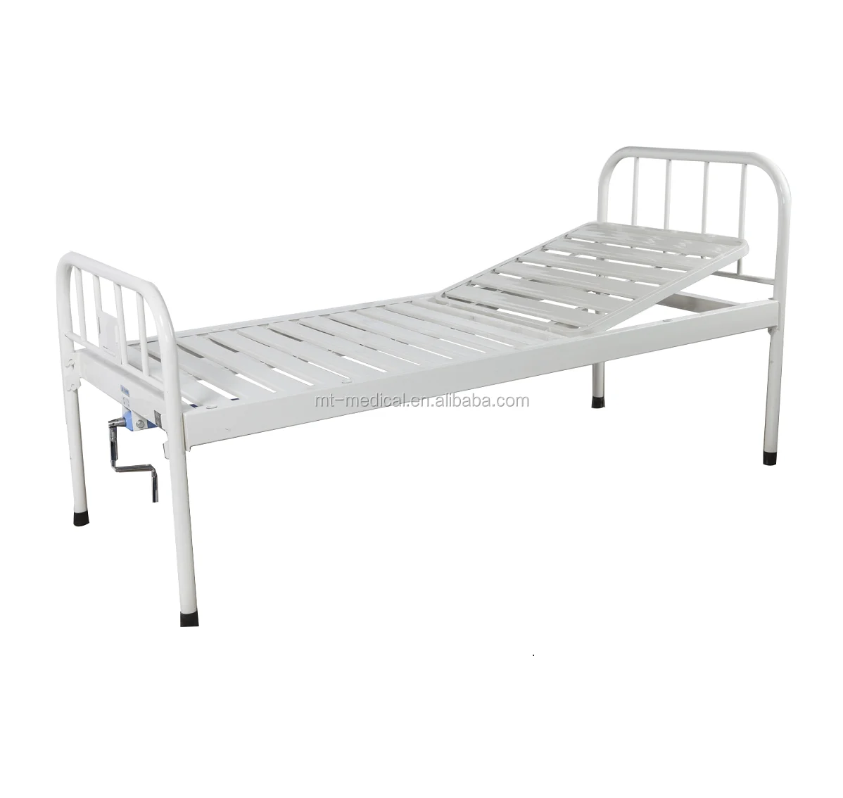 simple cheap 1 position/crank manual hospital bed manufacturer