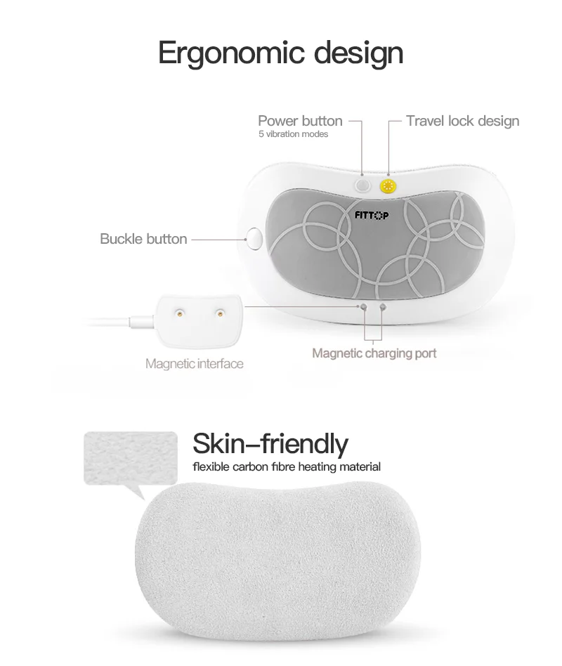 Multifunctional Electric Abdominal Massage Machine With Heat Massager