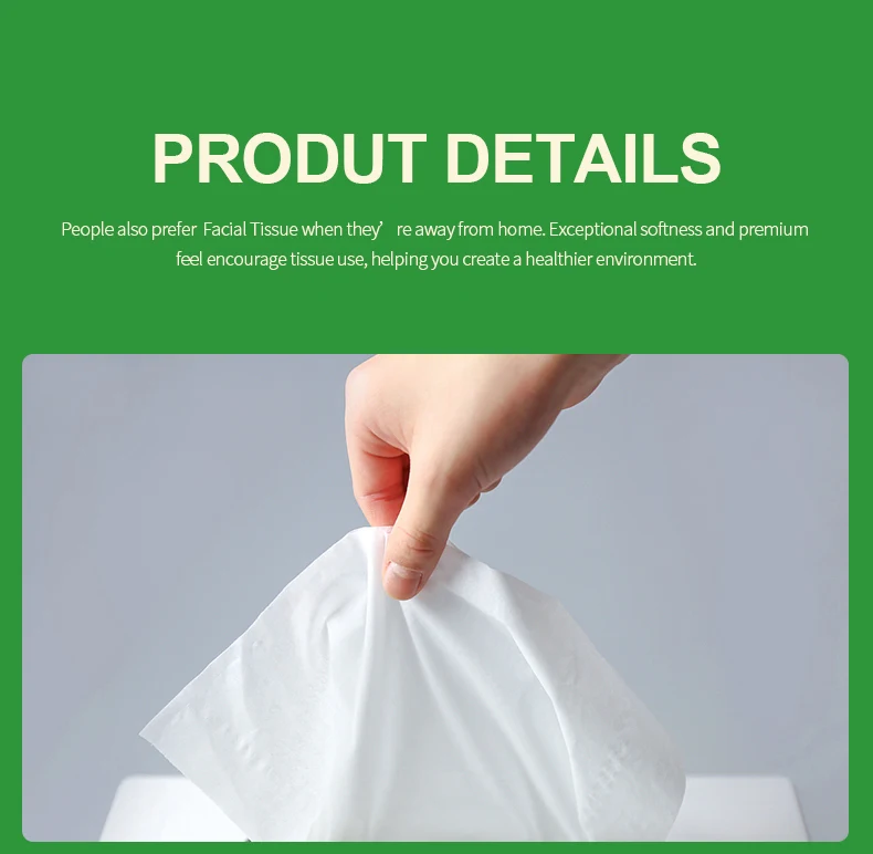 Hot sales high quality factory facial tissue paper