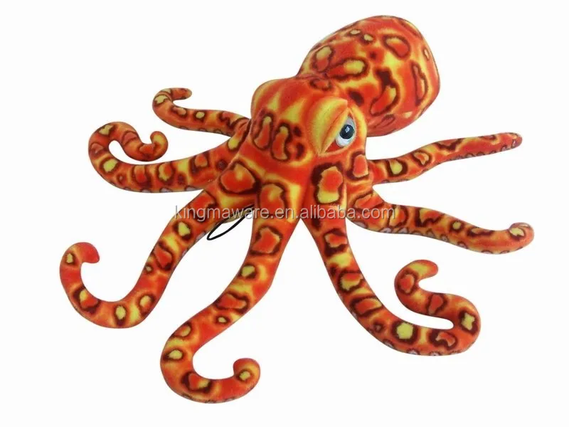 realistic octopus stuffed animal