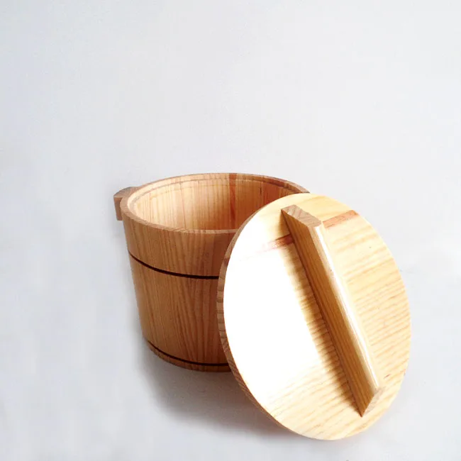 Natural Wooden Barrel Bucket For Steaming Rice Buy Wooden Rice Bucket