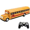 Simulation Radio remote control School Bus 2.4G Radio RC Car Toys for Children Model Electric RC Car Toy for Kids