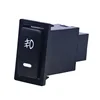 Car Switches LED Push Switch with Connector Wire Kit- Laser Fog lights Switch