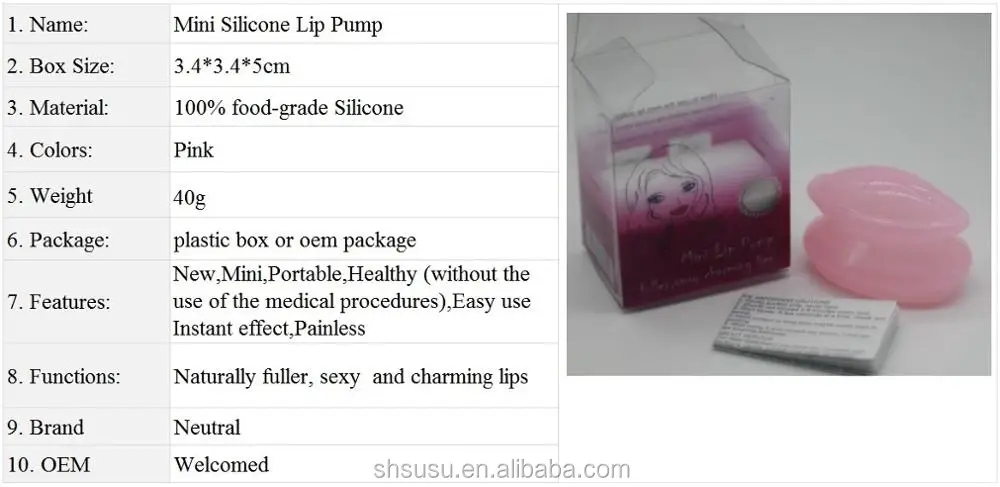 ポンプふっくら吸引で唇を大きくする新しいナチュラルリッププランパーツール Buy リッププランパー リップふっくら リップポンプ Product On Alibaba Com