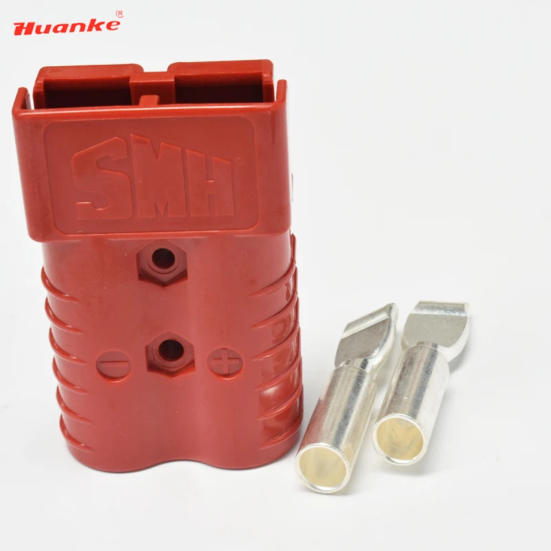 China Made Red Color 350a 2 Pins Battery Connector Battery Plug For ...