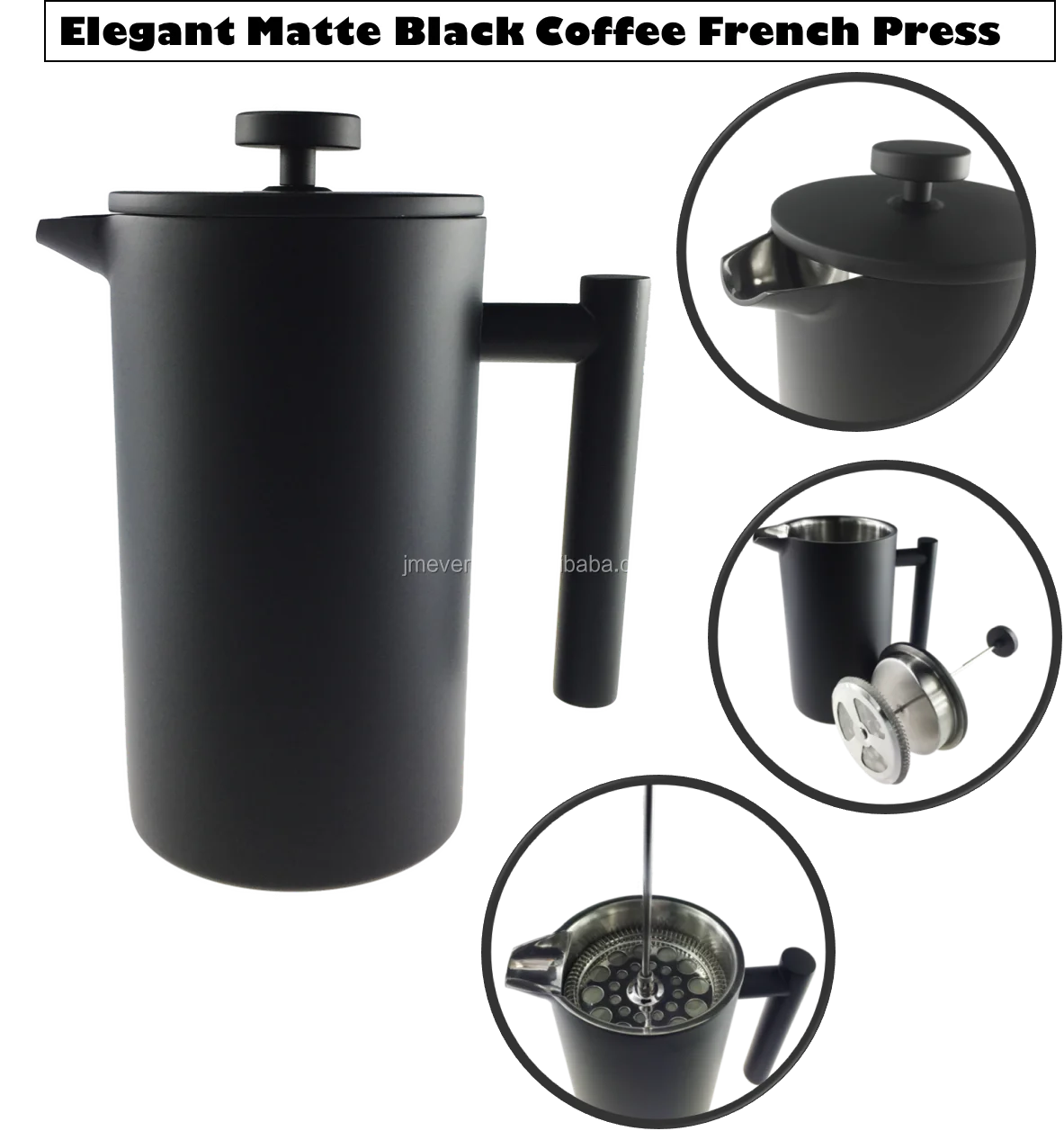 double wall stainless steel french press