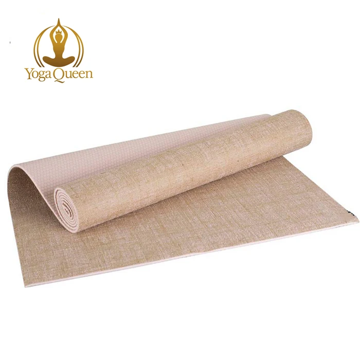 Ecofriendly Custom Natural Jute Yoga Mat Buy Ecofriendly Jute Yoga