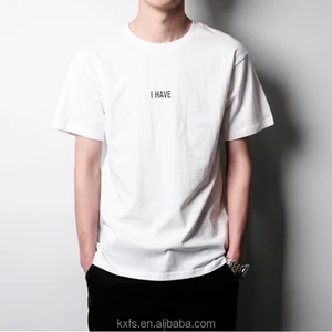 Custom design high quality logo printing men cotton t shirt Custom design high quality logo printing men cotton t shirt