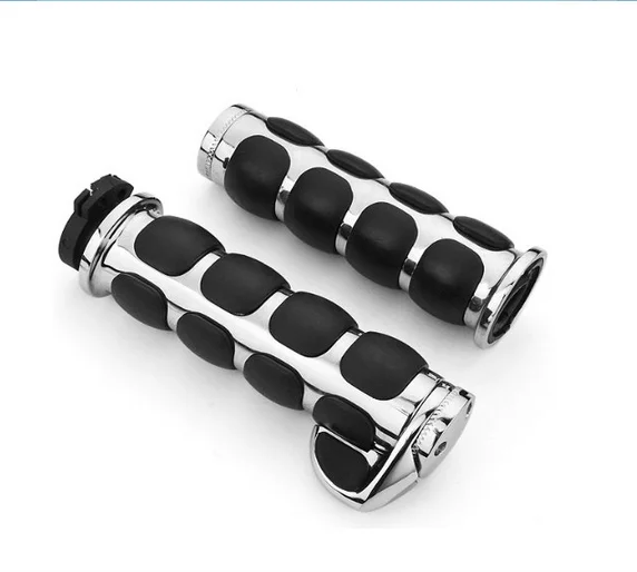 Chrome 1 Inch Motorcycle Handlebar Grips For Harley Davidson Buy