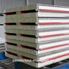 Latest technology mineral wool steel auto sandwich panel making shaping