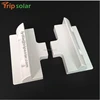 solar panel corner mounting structure bracket system