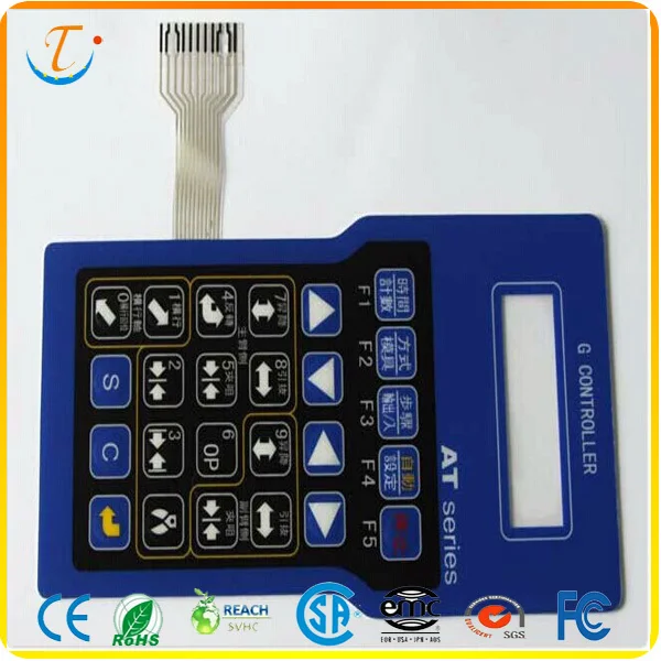 Diy Push Button Membrane Switch With 3m Glue Buy Membrane Switch,Push