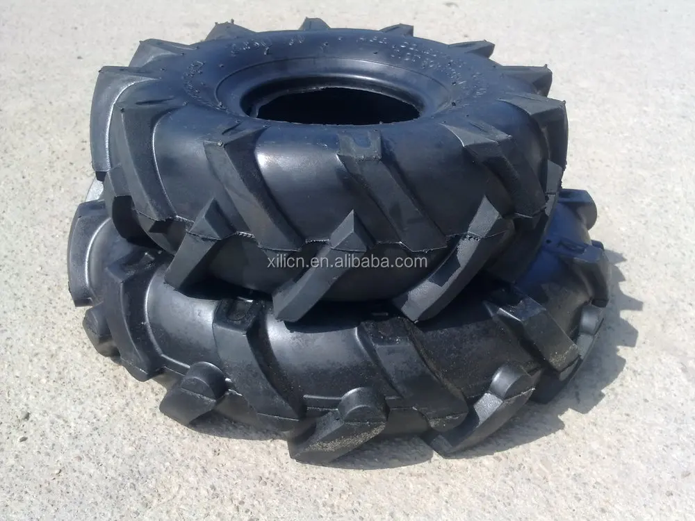 6 Inch Tiller Rim Wheel 6x3.25 - Fits 4.10/3.50-6, 13x5.00-6, 15x5.00-6, 15x6.00-6 Tires - Steel, Black, Made In USA