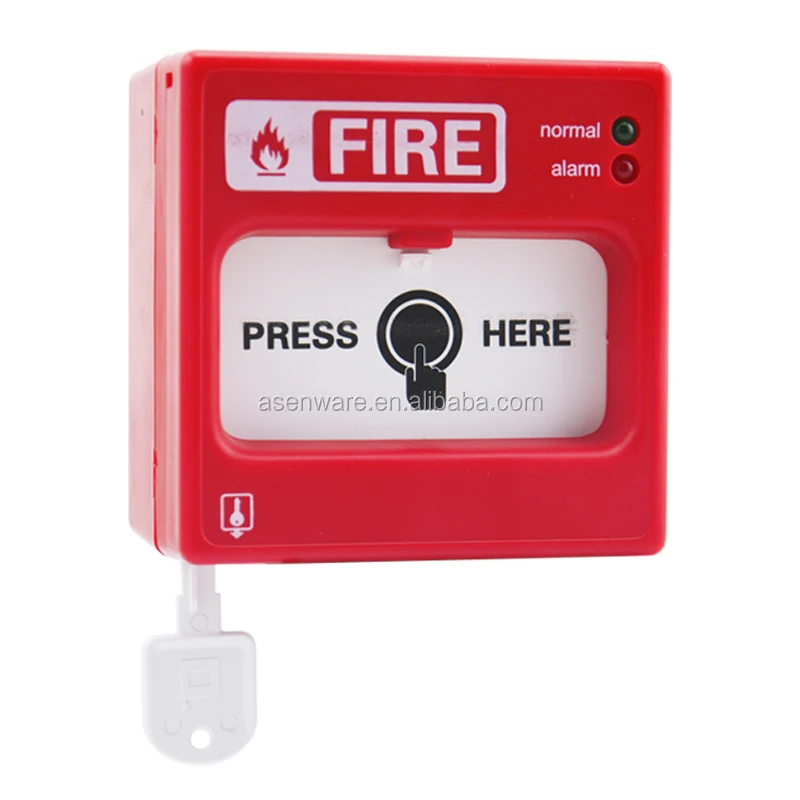AW-D105 Asenware fire alarm security systems Addressable manual call point