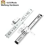 45mm cabinet drawer slider for mirror door/ 14 inch hanging drawer slide rail/350mm ball bearing mirror slides for wardrobe