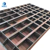 Marine dock steel front panel for rubber fender system