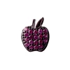 Hot Selling Various Designs Red Apple Custom 925 Silver Pendants For Phone Charms