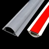 floor wire channel Half moon arc shape pvc flooring cable trunking