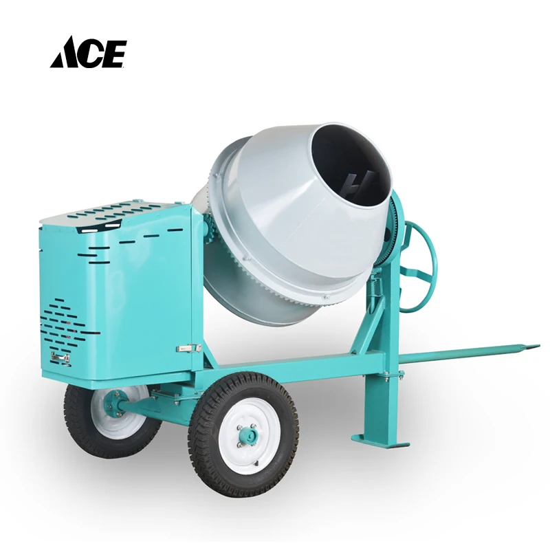 350L High capacity diesel powered Industrial concrete mortar mixer