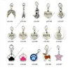engraved words dangle charms for glass locket bracelet