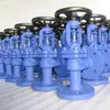Cast Iron Flange Ends Angle Type bellow seal Globe Valve