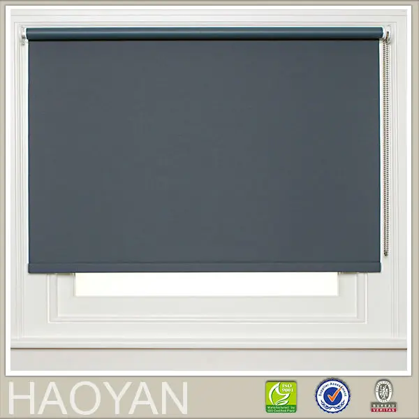 H-Y different roll type blackout window screen polyester outside curtain