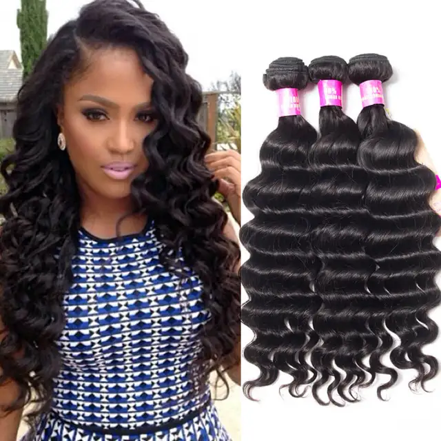 Loose Deep Wave Weave Hairstyles 100 Grams Of Brazilian Hair Great Lengths Hair Extensions Tape Halo Hair Extensions Replacement Buy Loose Deep Wave